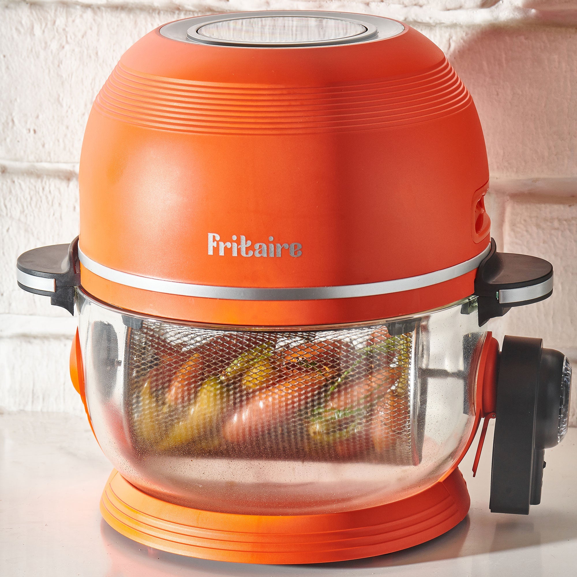 The Self-Cleaning Glass Bowl Air Fryer - TEAL