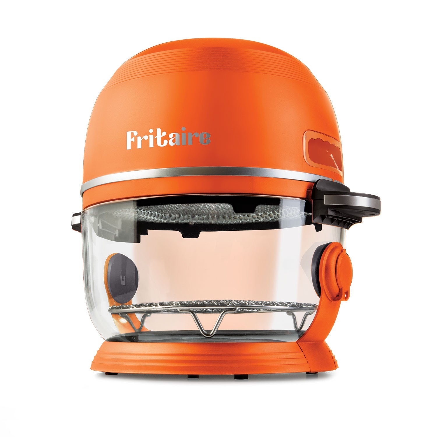 The Self-Cleaning Glass Bowl Air Fryer - ORANGE